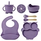 Silicone Kids Dining Tableware Set